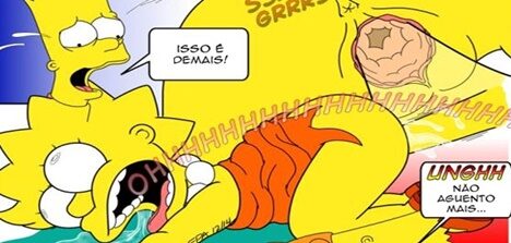 Lisa Simpson com tesao quadrinhos eróticos de incesto